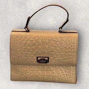 Kate Spade Doris Satchel Orchard Valley Cliff Grey - NWT